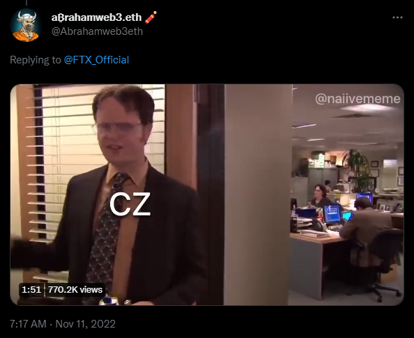 CZ Tweet 2